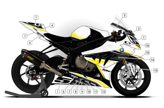 Alternative view of BMW S1000RR 2012/14 D2