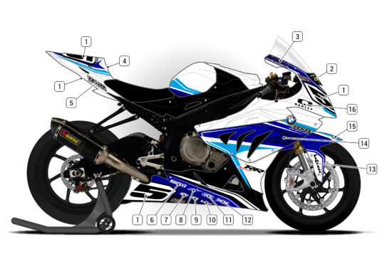 Alternative view of BMW S1000RR 2012/14 D2