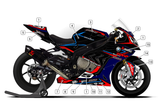 Alternative view of BMW S1000RR 2015/18