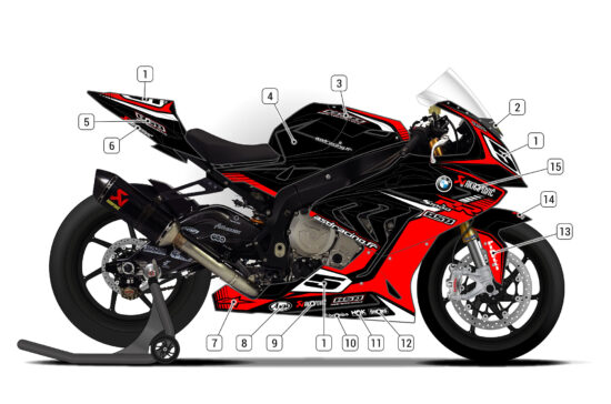 Alternative view of BMW S1000RR 2015/18