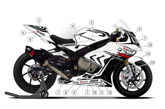 Alternative view of BMW S1000RR 2015/18