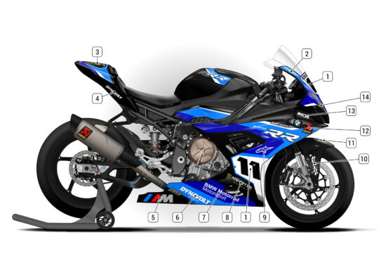 Alternative view of BMW S1000RR 2019/22