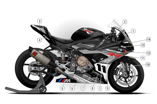 Alternative view of BMW S1000RR 2019/22