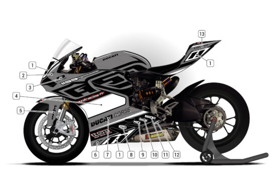 Alternative view of Ducati Panigale 1199 D1