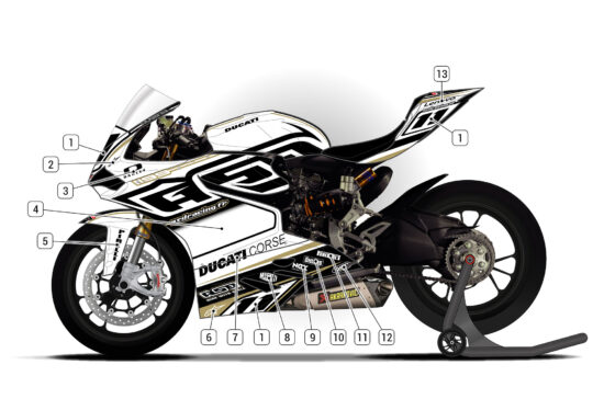 Alternative view of Ducati Panigale 1199 D1