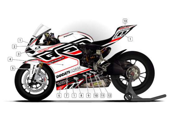 Alternative view of Ducati Panigale 1199 D1