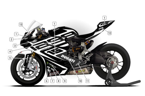 Alternative view of Ducati Panigale 1299 D1