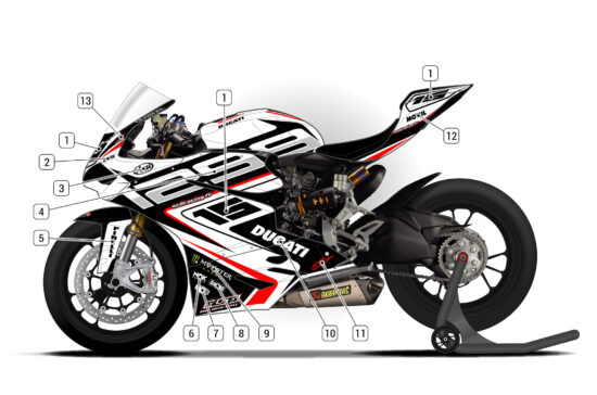 Alternative view of Ducati Panigale 1299 D1