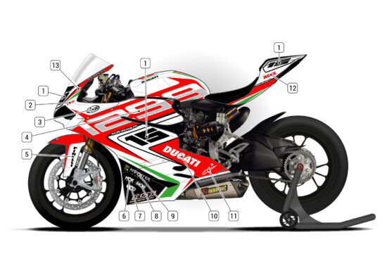 Alternative view of Ducati Panigale 1299 D1