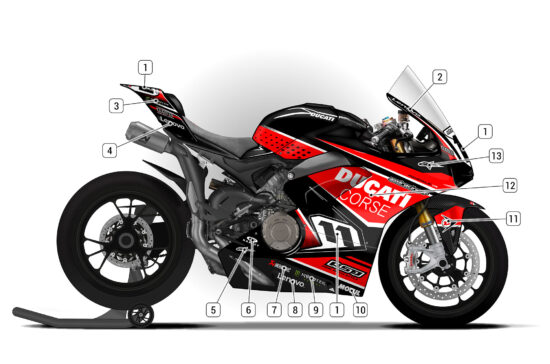 Alternative view of Ducati Panigale V4 2018/19