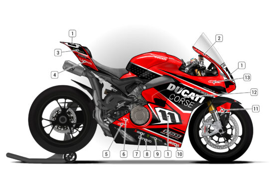 Alternative view of Ducati Panigale V4 2018/19