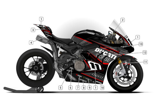 Alternative view of Ducati Panigale V4 2020/21 D1