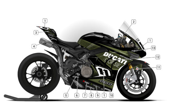 Alternative view of Ducati Panigale V4 2020/21 D1