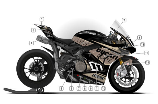 Alternative view of Ducati Panigale V4 2020/21 D1