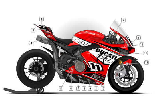 Alternative view of Ducati Panigale V4 2020/21 D1
