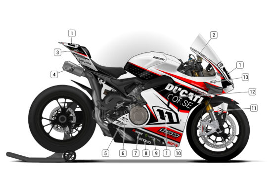 Alternative view of Ducati Panigale V4 2020/21 D1