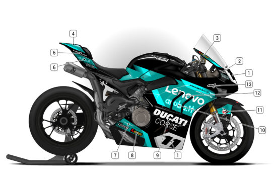 Alternative view of Ducati Panigale V4 2022/24