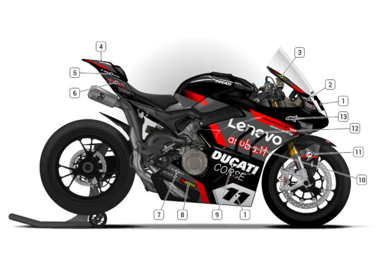 Alternative view of Ducati Panigale V4 2022/24