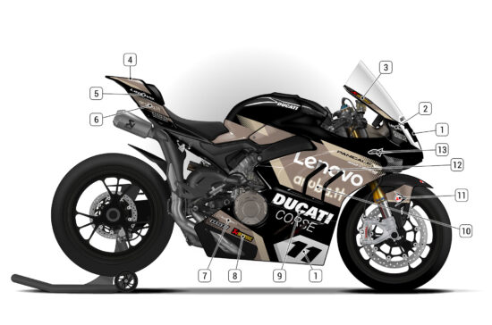 Alternative view of Ducati Panigale V4 2022/24
