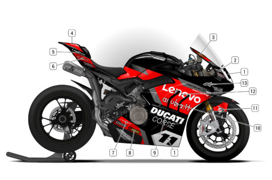 Alternative view of Ducati Panigale V4 2022/24