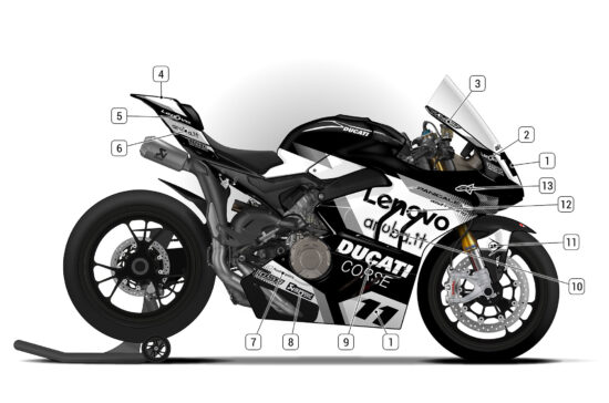 Alternative view of Ducati Panigale V4 2022/24