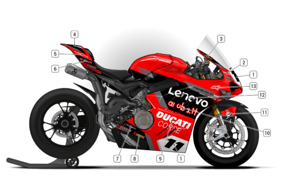 Alternative view of Ducati Panigale V4 2022/24