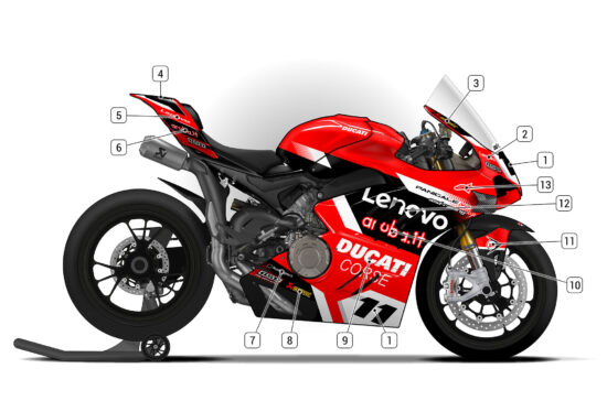 Alternative view of Ducati Panigale V4 2022/24