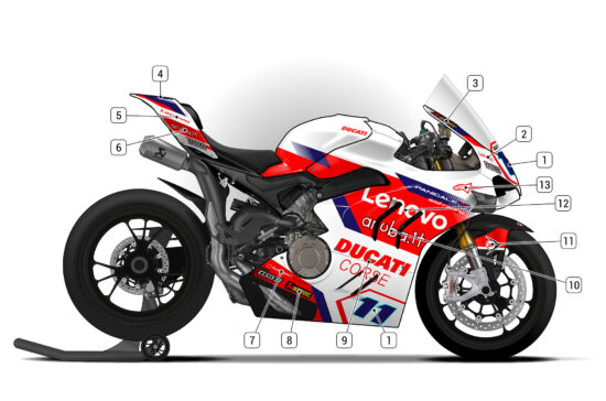 Alternative view of Ducati Panigale V4 2022/24