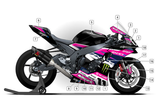Alternative view of Kawasaki ZX-10R 2021/25