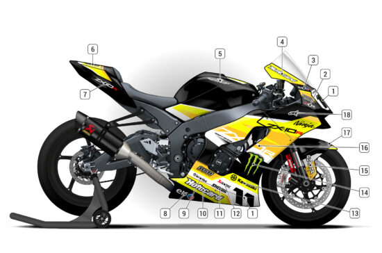 Alternative view of Kawasaki ZX-10R 2021/25