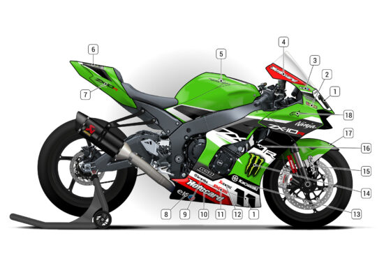 Alternative view of Kawasaki ZX-10R 2021/25