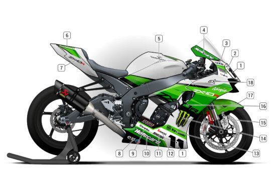 Alternative view of Kawasaki ZX-10R 2021/25