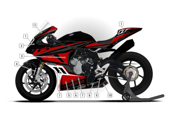 Alternative view of MV Agusta F3 2015/23