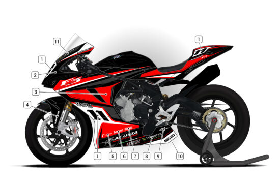 Alternative view of MV Agusta F3 2015/23