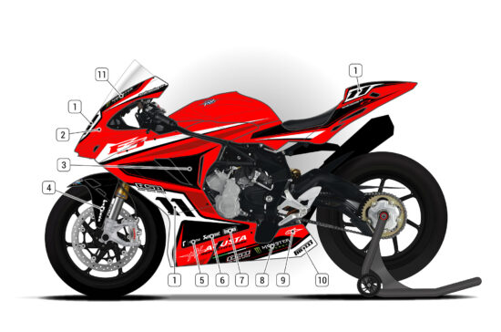 Alternative view of MV Agusta F3 2015/23