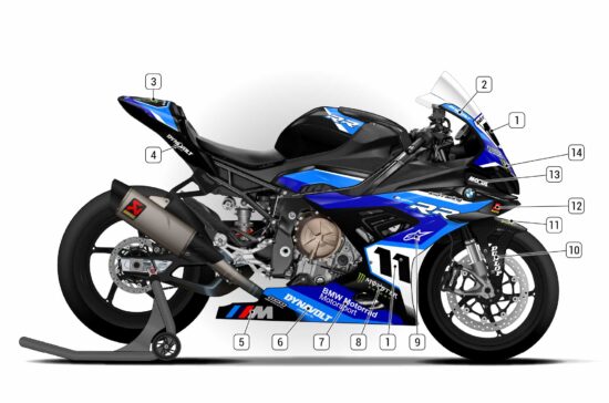 Alternative view of BMW M1000RR 2019/22