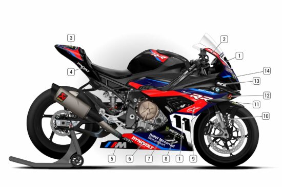 Alternative view of BMW M1000RR 2019/22
