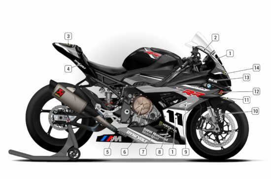 Alternative view of BMW M1000RR 2019/22
