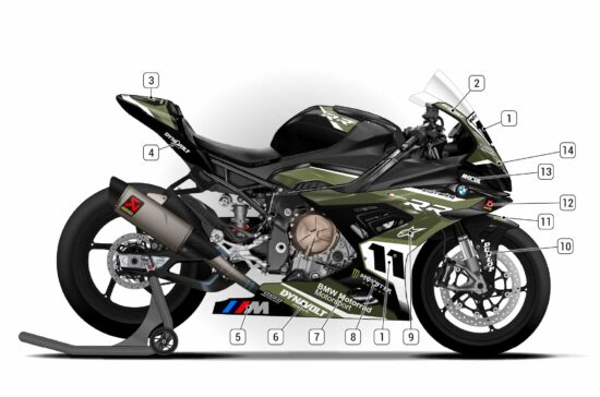 Alternative view of BMW M1000RR 2019/22