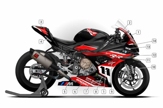 Alternative view of BMW M1000RR 2019/22