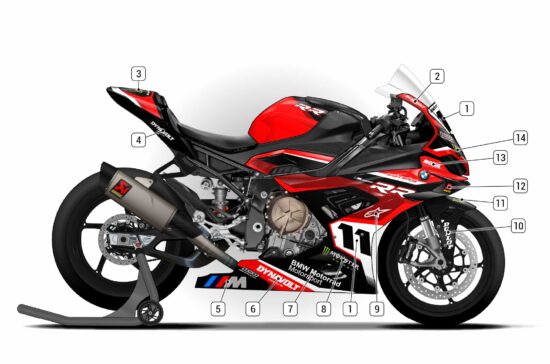 Alternative view of BMW M1000RR 2019/22