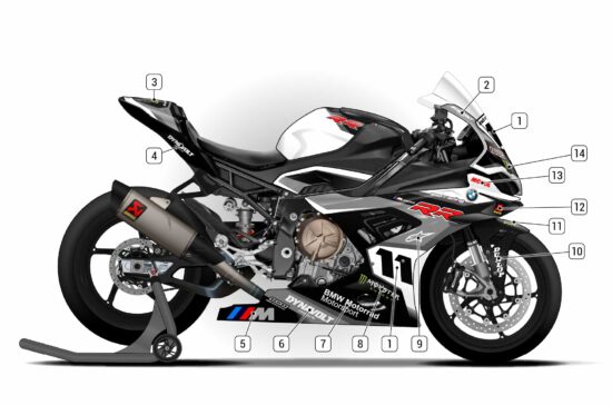 Alternative view of BMW M1000RR 2019/22