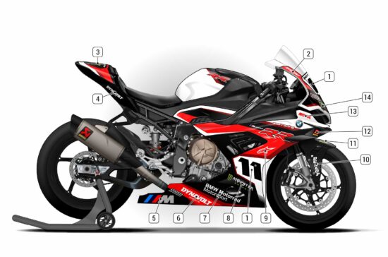 Alternative view of BMW M1000RR 2019/22