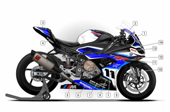 Alternative view of BMW M1000RR 2019/22