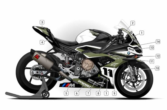 Alternative view of BMW M1000RR 2019/22