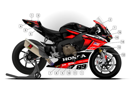 Alternative view of HONDA CBR1000RR 2017/19