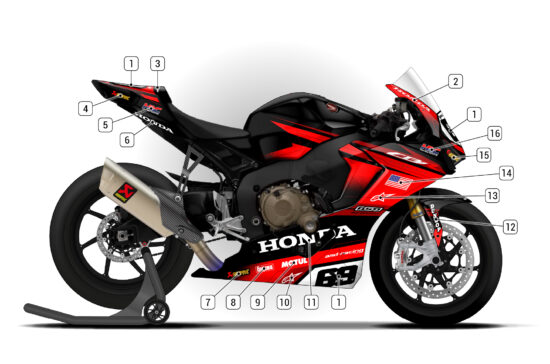 Alternative view of HONDA CBR1000RR 2017/19