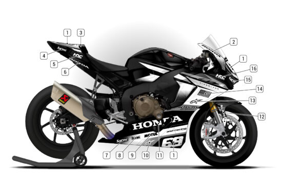 Alternative view of HONDA CBR1000RR 2017/19