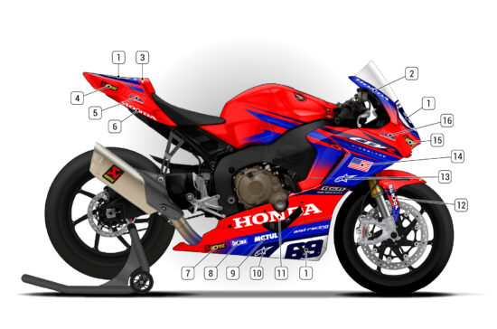 Alternative view of HONDA CBR1000RR 2017/19