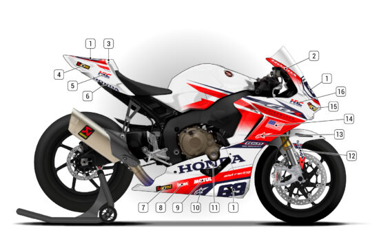 Alternative view of HONDA CBR1000RR 2017/19